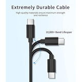 Micro Charger Charging Cable Cord Compatible With For Anker Soundcore Life Q20, Anker Soundcore 2, Mini, Flare Mini Headphone Speakers -5Ft