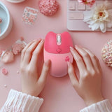 Cute Cat Wireless Mouse, Silent Mouse, 2.4G Wireless Mice, Candy Colors, Kawai
