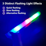 105 Pack Led Foam Light Up Sticks, Glow Sticks For Wedding With 3 Modes Colorful Flashing, Glow Stick Bulk Party Pack For Wedding, Raves, Concert,Camping, Sporting Events, Pool Party