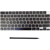 Laptop Keyboard Keycaps Keys Replacement For Macbook Pro/Air Retina 13.6/14/15/16" M2/M3 Pro Model A2681 A3113 A2941 A3114 A2779 A2780 A2918 A2992 A2991 2022-2024 Year (Black)