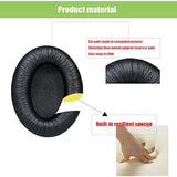 Replacement Ear Pads Compatible With Sennheiser Hd201 Hd201S Hd206 Hd180 Headphones Made Of Soft Leather And Memory Foam Replacement Ear Pads For Repair Accessories (Black)