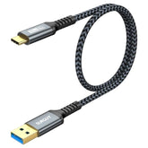 10Gbps Android Auto Usb C Cable, 1.5Ft 3A Usb 3.1 Gen 2 Fast Charging & Data T