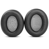Life Q20 Earpads Ear Cushions Replacement Compatible With Anker Soundcore Life Q20/Q20 Bt Headphone Protein Leather Ear Covers