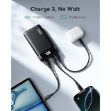 Portable 22.5W 20000mAh Fast Charger, USB C Power Bank w/ LED Display
