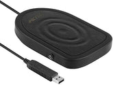 Usb Foot Pedal Switch Gaming, Black Metal Single Hid Action Programmable Digital Hand Control Keyboard Mouse With 3 Color Rubber Mat