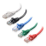 Cable Matters 5-Color Combo Snagless Short Cat6 Ethernet Cable (Cat6 Cable, Ca