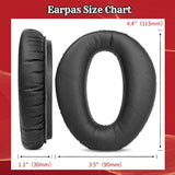 Replacement Earpads Cover Compatible With Lightspeed Aviation Zulu Sierra/Pfx/Tango/Zulu 2 Aviation Headset Ear Cushions Parts (Earpads)