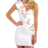 Bride To Be Sash, Bachelorette Party Sash Bachelorette Party Decorations Party Favors Accessories?Rose Gold?