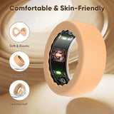 15 Pack Ultra-Thin Ring Cover Compatible with Oura Ring Gen 4/4 Ceramic,Gen 3 Horizon/Heritage, Anti-Scratch Elastic Silicone Smart Ring Protector
