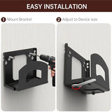 Cable Box Mount,Adjustable Wall Mount Holder for Small and Narrow Devices Like Cable Boxes,DVD Players,Modems,Streaming Media Devices and Other Media