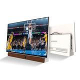 24-Inch Portable Smart Tv With Protective Case, Battery Powered Outdoor Tv, 1080P Fhd, Google Tv, Hdr10, Dolby Audio, Chromecast, Ideal For Sports, Game Day Bundle