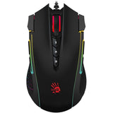 J90S Rgb Gaming Mouse, High Precision 8000 Cpi, 150 Ips, 25G Acceleration, 12 Customizable Buttons, Ambidextrous