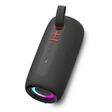 Bluetooth Speaker 25W Portable Wireless, Super Bass Stereo Sound, Splash-Resistant Outdoor Speaker with 24H Playtime, Colorful LED Lights, TWS