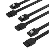 SABRENT SATA III (6 Gbit/s) Straight Data Cable with Locking Latch for HDD/SSD