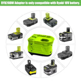 Zdtz Battery Adapter For Ryobi 18V To For Dewalt 20V Max Battery, For Ryobi 18V One+ Battery P107 P108 Convert For Dewalt 20V Tools