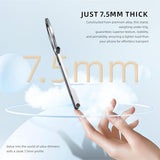 Ultra-Thin Aluminum Magnetic Phone Tripod Holder Mount Stand, MG-06 Air Mini Pocket Cell Phone Stand, Compatible with MagSafe for iPhone 17 16 15 14