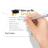 2025 Graduation Advice Cards For The Graduate - Graduation Party Games Ideas Activities Supplies - Grad Celebration - For Graduate Decorations Favor, High School And College(Shaped)(30 Pack)