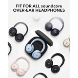 By Anker, Headphones Case, Compatible With All Over-Ear Headphones, Anti-Scratch, Water And Dust Resistant, Impact-Resistant, Pocket For Cables, Detachable Tray, Sturdy Strap