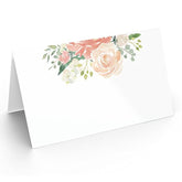 Table Place Cards For All Occasions And Events, Set Of 25 (Elegant Floral)