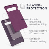 Samsung Galaxy S10 Case Compatible with kwmobile - TPU Silicone Phone Cover with Soft Finish - Pale Iris