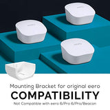 Screwless Wall Mount For Eero Mesh Wifi (Not Compatible With Eero 6/Pro 6/Beacon), Vhb Stick On Holder, Easy To Install, No Tools, No Mess, No Drilling, Strong Adhesive Mount, White By