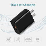 20W Fast Wall Qc3.0 Charger Usb C Charging Cable Cord For Motorola G Power 2025 2020/2021/2022 G Stylus 2024, Moto Turbo One 5G Uw Ace, Edge/Razr, G200 G100 G41 G71 G30 G10 Z3 Z4 G Pure Android Phone