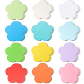 144 Pieces Large Paper Flower Cutouts - Assorted Color Spring Shapes For Classroom Decoration, Diy Kids Craft Projects, School Party - Summer Theme Cut-Outs
