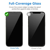 JETech One Touch Install Screen Protector for iPhone 16e 2025, iPhone 13/13 Pro 6.1-Inch, Full Coverage Tempered Glass Film, Auto Alignment Tool Kit, HD Clear, 2-Pack