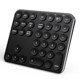 Bluetooth Number Pad, Multi-Device Wireless Numeric Keypad, Usb-C Rechargeable, 35 Keys Portable Numpad For Data Entry, Financial Accounting, Compatible With Laptop, Mac, Imac, Tablet, Pc