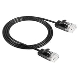 Cat6A Ethernet Cable, High Speed 10Gbps 500Mhz Network Cord, Soft Pvc Lan Supe