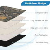 Wood Camouflage Tree Camo Laptop Sleeve Case 13, 13.3, 14 Inch, Computer Cases For Pad Tablet, Waterproof Briefcase Bag