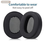 Replacement Ear Pads For Headphones - Compatible For Sony Mdr-1A/Mdr-1Adac | Premium Ice Silk Cloth Cushions With Soft Memory Foam For Comfort - Black