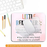 Inspirational Gift Mouse Pad,Square Waterproof Non-Slip Rubber Base Mousepads Office Laptop,Non-Slip Rubber Base Mousepads Office Laptop With Inspirational Design