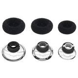 Eartips Ear Gel Replacement For Voyager Legend, Noise Isolation Ultra Comfort Silicone Tips, In Ear Canal, S/M/L Size Included, 3 Pcs, Compatible With Plt Voyager Legend, S M L