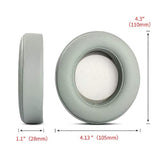 Replacement Earpads Cushion Cups Compatible With Razer Kraken Pro V2 7.1 Chroma V2 Gaming Headset Pillow Foam (Grey)