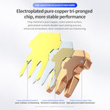 Cat6 Rj45 Connectors, Cat 6 2-Piece Rj 45 Ends, Utp 8P8C Ethernet Connector Pl