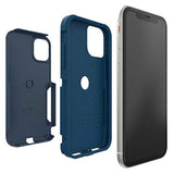 OtterBox iPhone 11 Commuter Series Case - BESPOKE WAY (BLAZER BLUE/STORMY SEAS BLUE), slim & tough, pocket-friendly, with port protection