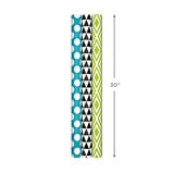 3 Reversible Gift Wrap Rolls – Modern Black, White & Brights for Any Occasion