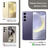 2 Pack for Galaxy S24 Plus Screen Protector (6.7") Max Coverage MilitaryShield HD Clear Film - Made in USA