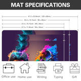 Large Mouse Pad, Gaming Mouse Pad, Laptop Desk Mat Easy Gliding Mousepad With Stitched Edges, Non-Slip Rubber Base Mouse Pads For Desk, Office And Home (31.5” X 11.8”) -Game Consoles