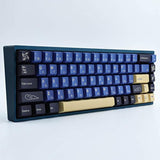 Pbt Keycaps 119 Keys Blue Samurai Keycaps Dye-Sublimation Ninja Pbt Keycap Set