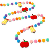 8.2 Ft Tulip Felt Garland Spring 3D Felt Flower Garland For Mother'S Day Spring Home Party Decoration