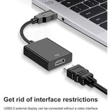 Hdmi To Usb Cable Usb 3.0 Male To Hdmi Female Cable Multi-Display Video Conver