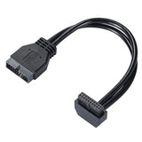 Sata Usb Extension Cable - Usb 3.0 Motherboard Front 19 Pin Male To Female Ext