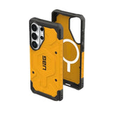 UAG Heritage Yellow Protective Case for Samsung Galaxy S26 Ultra 6.9 Inch Phone, Military Drop Tested, Magnetic Charging Compatible Rugged Cover