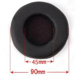Replacement Earpad Cover Cup Pads Cushion Compatible With Sony Mdr-V700Dj V700 Mdr-V500Dj V500 Z700Dj Xd900 V730 Z500 And Pioneer Hdj1000 Hdj2000 Hdj1500 (Black)