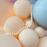 Double Stuffed Nude Balloon Kit β Cream, Blush & Peach Balloons for Baby Showers and Parties