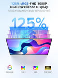 15.6" Touchscreen Portable Monitor | 1080P Ips Matte Screen, Ultra-Thin Travel Monitor With Adjustable Stand | Hdmi Usb-C External Display For Laptop, Phone, Mini Host, Game Console