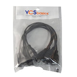 9 Inch Usb 2.0 A Female To Micro B Female Extension Cable 5 Pack