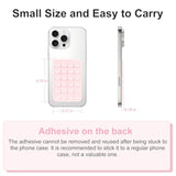 2PCS Silicone Suction Phone Mount, Hands-Free Holder for Selfies & Videos